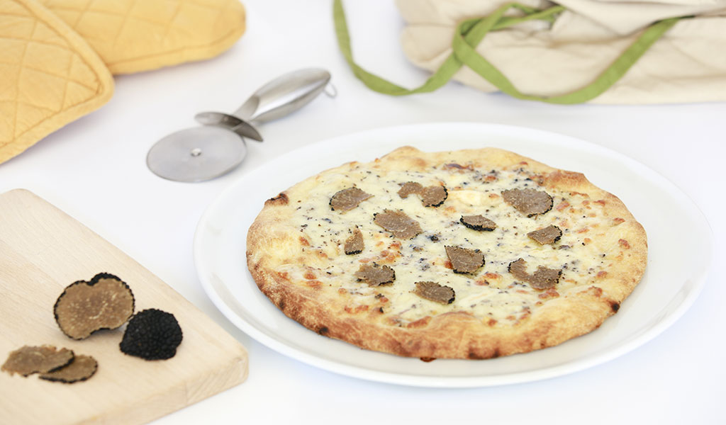 pizza con tartufi