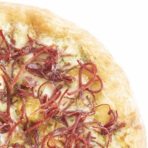 pizza con bresaola grana e rucola